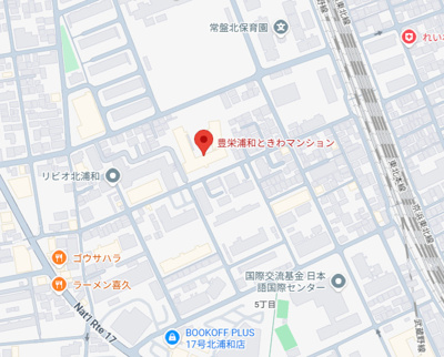 【地図】 | 豊栄浦和常盤マンション