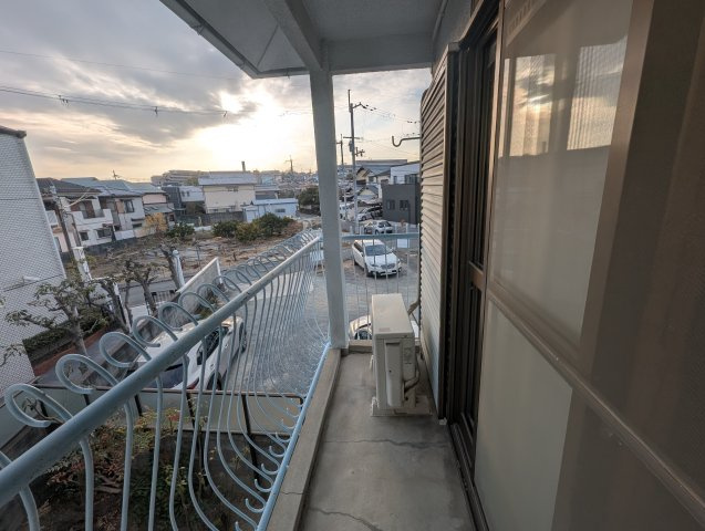 カーサみきのバルコニー