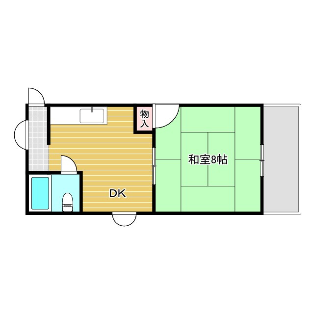 カーサみきの間取り