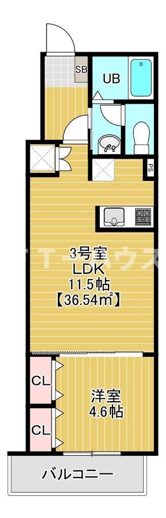 ルクセント新検見川の間取り
