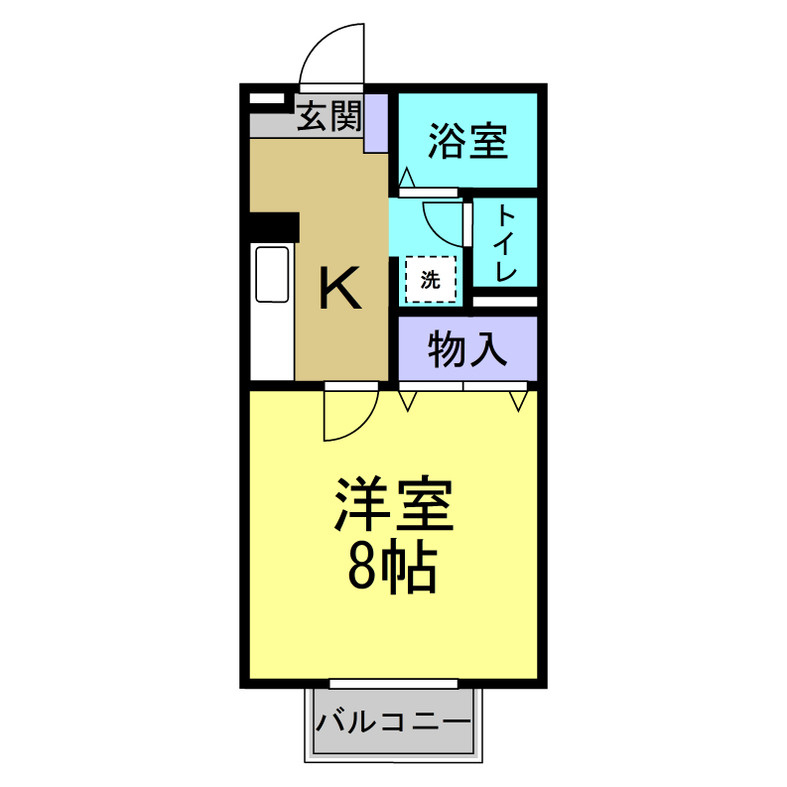 エスペランサ上池の間取り