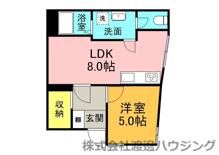 久々知3丁目一戸建の間取り