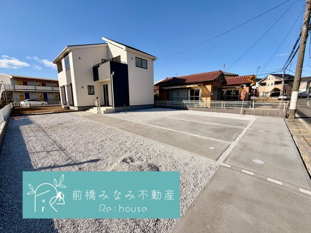 前橋市幸塚町第３　限定1棟　リーブルガーデン　新築建売の外観|外観もきれいです