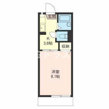 【間取り】 | 三番関ハイツ　Ｃ