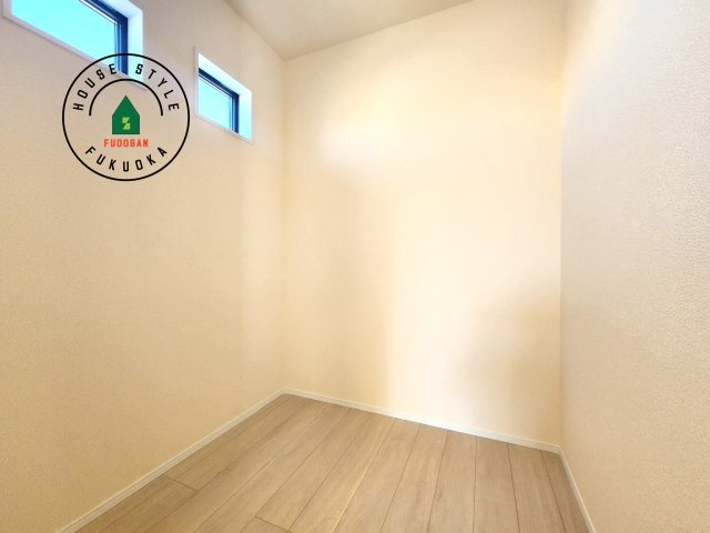 福岡市南区長住5丁目第2-3棟（1号棟）の和室|将来的に、琉球畳を引きまして和室風にすることも可能です。
