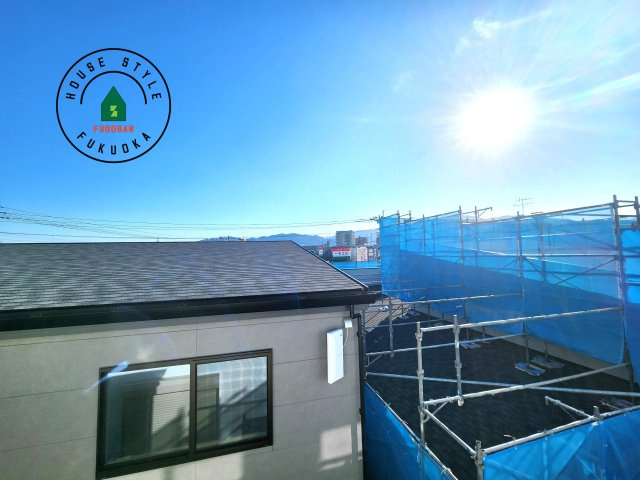 福岡市南区長住5丁目第2-3棟（3号棟）の展望|眺望や窓からの景色が良いと、家で過ごす時間も快適です。