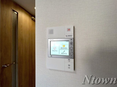 【セキュリティ】 | MAXIV新栄 | モニター付きインターフォンです。