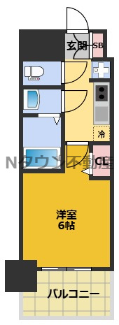 【間取り】 | MAXIV新栄 | 間取りです。
