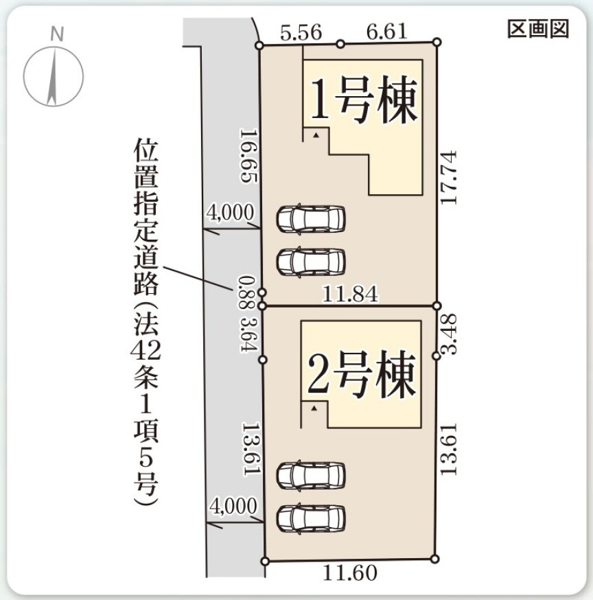リーブルガーデン高松市円座町第九の区画図