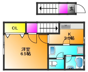サンマリノ広川の間取り