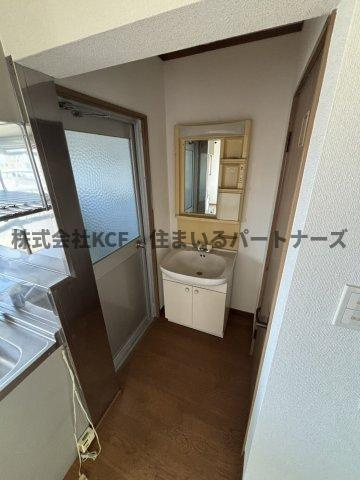 馬場ビルの独立洗面台