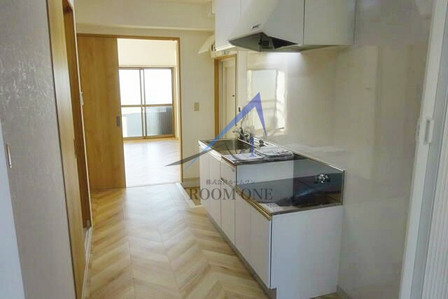 京浜マンションのキッチン|キッチンです。