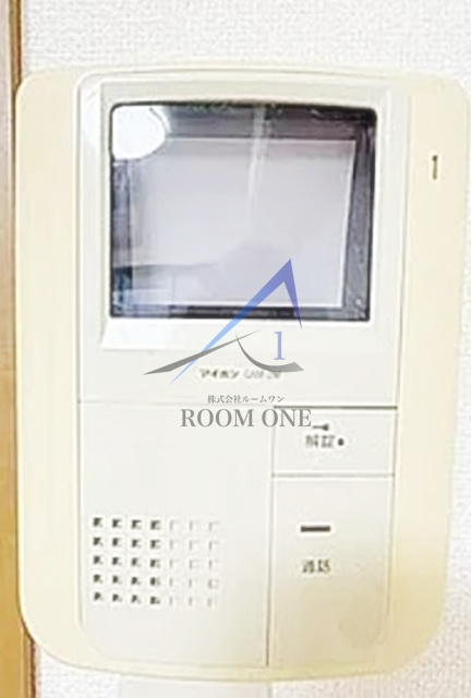 グリーンジュネスのセキュリティ|モニター付きインターホンです。