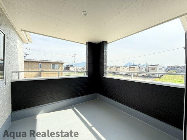 リーブルガーデン高松市高松町第七のバルコニー|広々としたバルコニーです