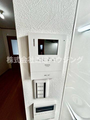 西成区橘2丁目テラスハウスのセキュリティ|TVモニターホンで安心