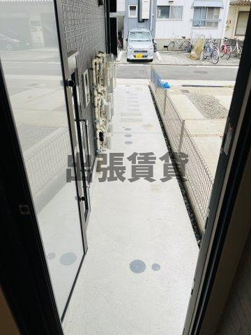 仲介手数料0円！プリシェール名塚のバルコニー