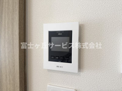 【セキュリティ】 | 静岡市葵区田町6丁目 7期 新築一戸建て A号棟 | 来客の際、顔が見えて安心です