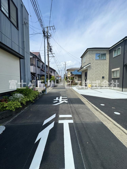 【前面道路含む現地写真】 | 静岡市葵区田町6丁目 7期 新築一戸建て A号棟 | 前面道路含む現地写真です
