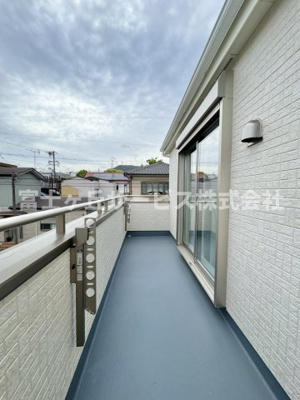【バルコニー】 | 静岡市葵区田町6丁目 7期 新築一戸建て C号棟 | 陽当たり良好なバルコニーです