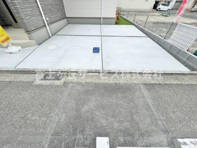 【駐車場】 | 静岡市葵区田町6丁目 7期 新築一戸建て C号棟 | 車種により2台駐車可能です