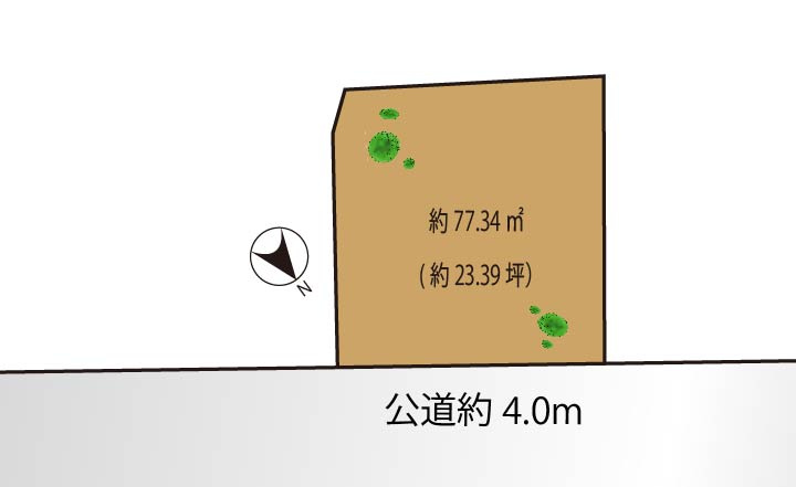 大田区石川町　中古戸建の区画図