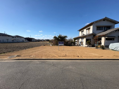 【外観】 | 倉敷市中畝10丁目　45坪の平地・東側道路　建築条件無し | 建物外観を気になさる方へ、見た目の良い物件です
