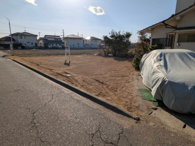 【外観】 | 倉敷市中畝10丁目　45坪の平地・東側道路　建築条件無し | きれいな外観です