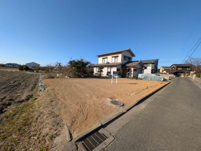 【外観】 | 倉敷市中畝10丁目　45坪の平地・東側道路　建築条件無し | 外観です