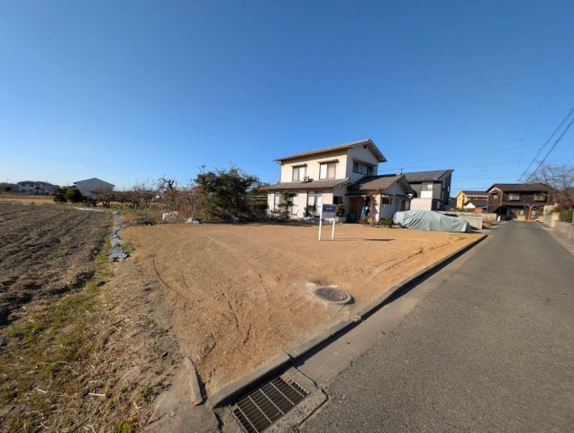 【外観】 | 倉敷市中畝10丁目　45坪の平地・東側道路　建築条件無し | 外観です