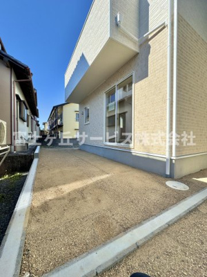 【庭】 | 静岡市葵区古庄5丁目 4期 新築一戸建て 1号棟 | 庭です