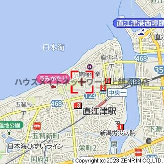 アクシア西本町の地図|位置図