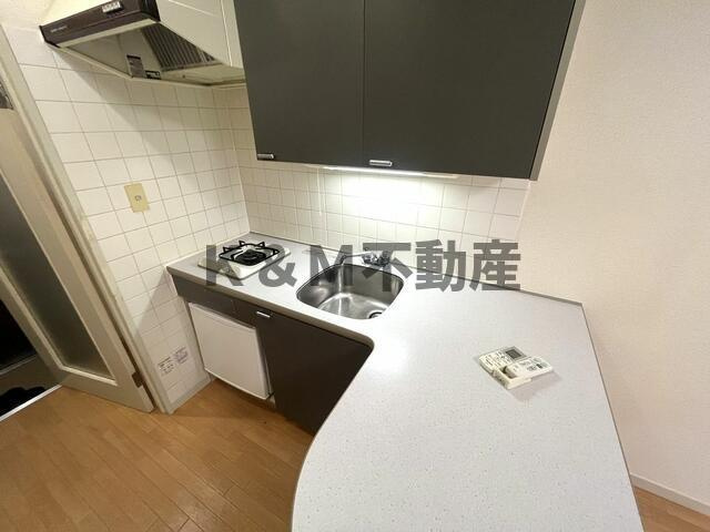 Ｔ’ｓ　ｇａｒｄｅｎ　南柏のキッチン|お料理しやすいキッチンです