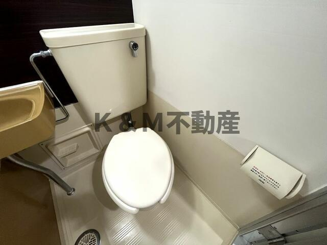 Ｔ’ｓ　ｇａｒｄｅｎ　南柏のトイレ|シンプルで使いやすいトイレです