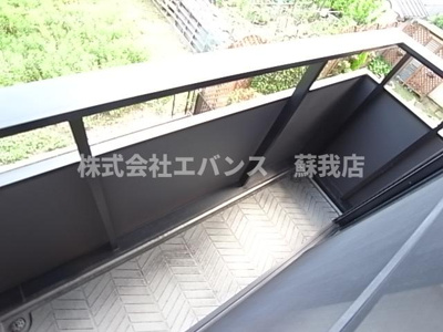 【バルコニー】 | ベルエキップⅡ | 落ち着いた時間を過ごせるバルコニーです