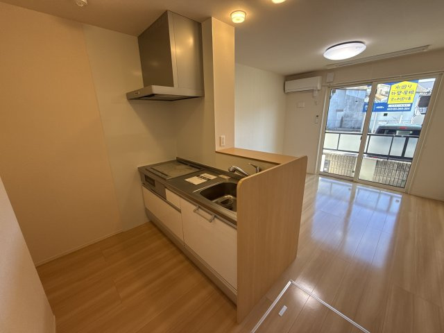 シャトン　A棟のキッチン