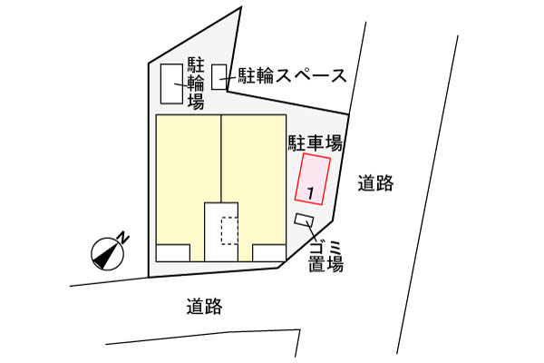 【区画図】 | ｃａｓａａｒｉｅｔｔａⅡ