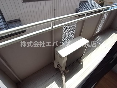 【バルコニー】 | セジュール大森 | 暖かな日差しのふりそそぐバルコニー