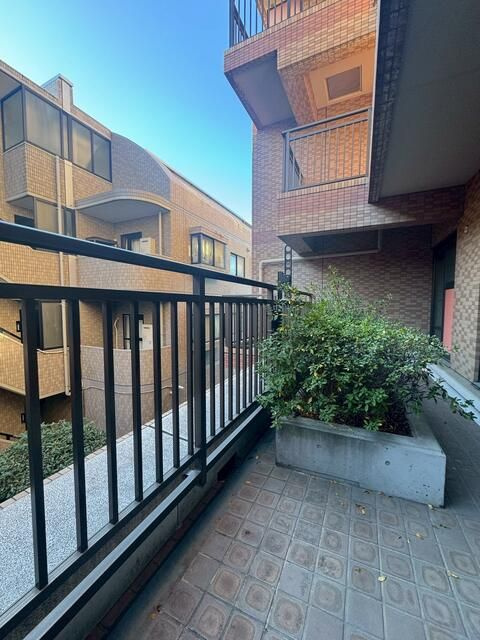 妙典オリモトハイツのバルコニー