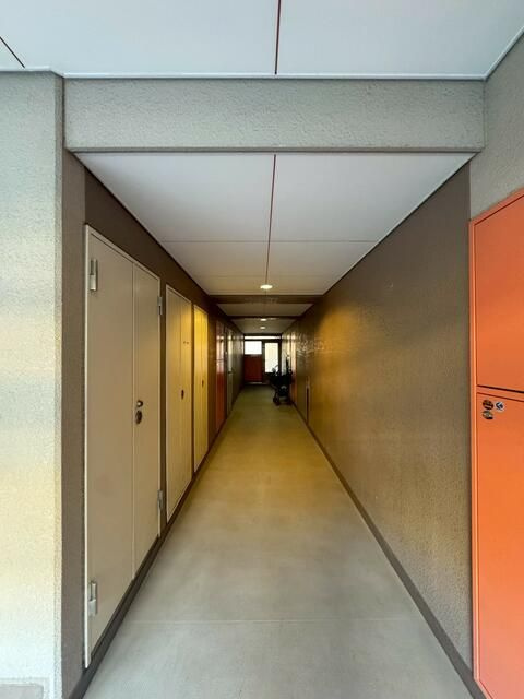 妙典オリモトハイツのエントランス