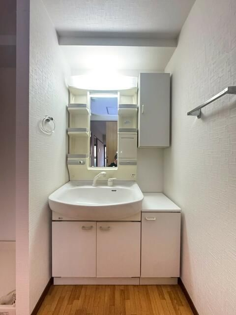 妙典オリモトハイツの独立洗面台