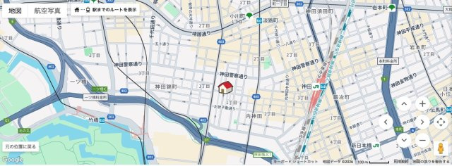 ★仲介手数料無料★LIVIO RAISON大手町（都心へのアクセスに優れた立地）の地図