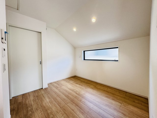 松戸市古ケ崎２丁目新築戸建【北部小学校：9分】の洋室|2F3.3帖洋室スペース
