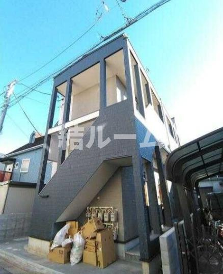 板橋区大谷口２丁目のアパートの外観