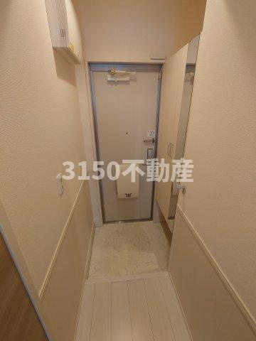 ドミールの玄関