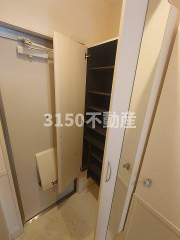 ドミールの玄関