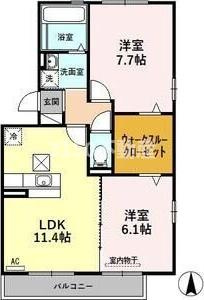 グレイス SEの間取り