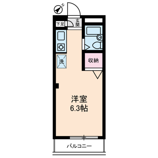 【間取り】 | casa de rosa（旧レジデンス田中）