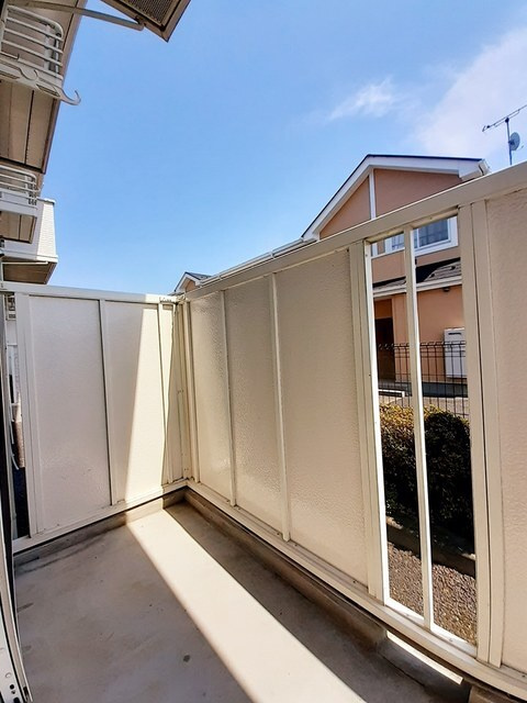 カリーノ・ローザＢのバルコニー