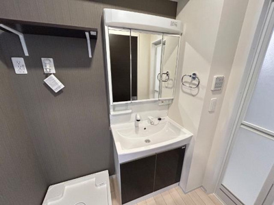 【洗面所】 | サントル北町 | 洗髪洗面化粧台