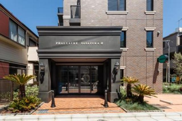 ファレール笹塚Ⅱのエントランス